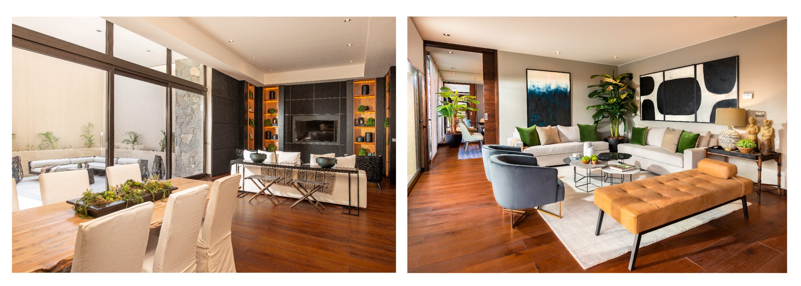 pisos de madera, pisos de ingenieria, piso look madera, proyecto, living, comedor, proyecto moderno 