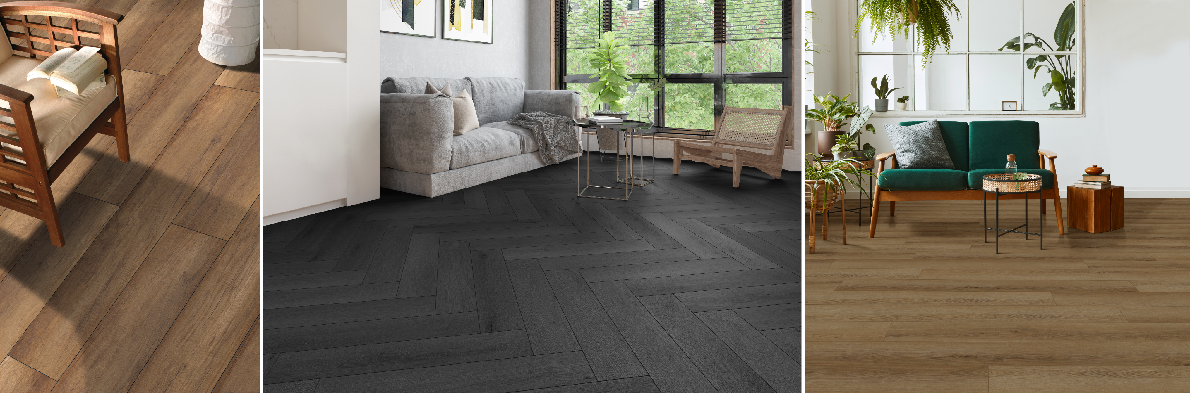 Pisos de madera con acabado natural, ideal para crear un espacio acogedor.